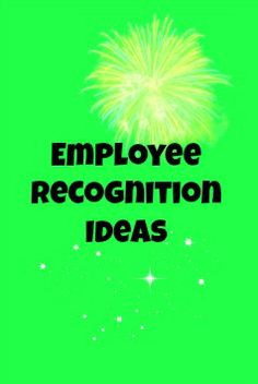 Employee Recognition Appreciation Award Ideas - University of ...