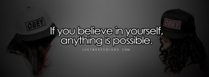 If You Believe In Yourself Facebook Cover Photo