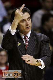 Uh Oh, I Think Pitino is trying to call Bruce Almighty Out ...