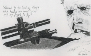 PFC Jackson - Saving Private Ryan by randall500