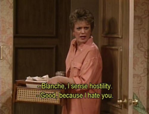 ... blanche an alley cat . hahahaha - it's another one of those shows i