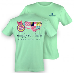 NEW Simply Southern Short Sleeve “North Carolina” T-Shirt