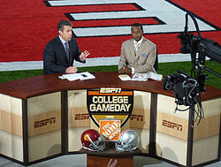 ... post-game coverage for GameDay in Columbus, Ohio in September 2009