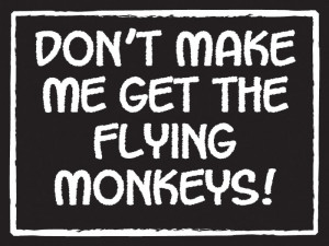 ... flying # monkeys 4 5x6 sign http www countrymarketplaces com flying