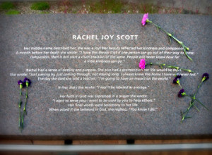 This memorial reaches out to us — they reach out to us,