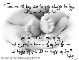 Spoken Grief; Baby Loss; Grief Quote