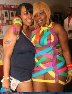 Poorly dressed people of the world...