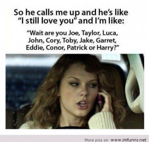 taylor swift dating joke - funny Picture