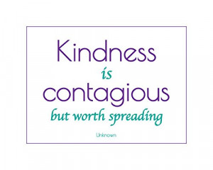... Contagious Inspirational Poster Wht/Purple/Turq 16″ x 20″ Poster