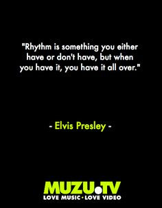 the king of Rock 'n' Roll Elvis Presley #music #quotes #inspiration ...