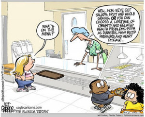 Kids' food choice, quality, and education.