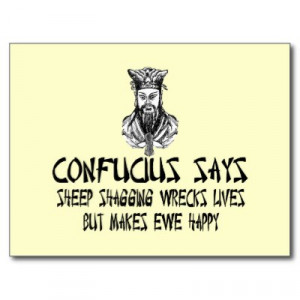 confucius sayings funny