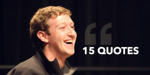 Mark Zuckerberg Change the World