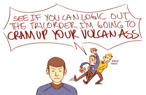 comics star trek spock leonard mccoy king of my heart star trek ...