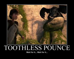 Toothless Pounce by 6SeaCat9