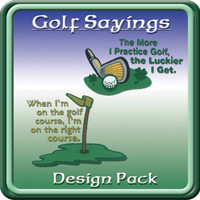 golf sayings pack price $ 28 95 this collection of golf sayings ...