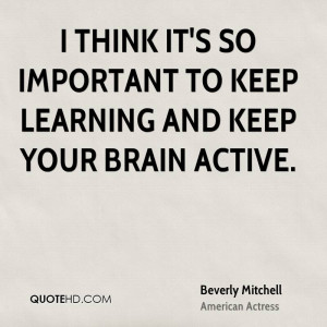 BEVERLEY MITCHELL QUOTES