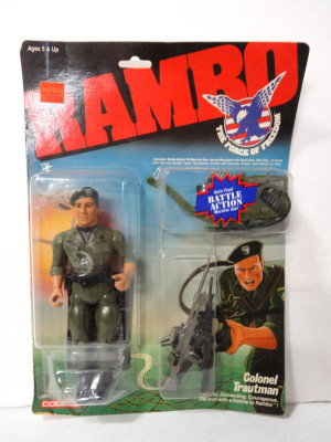 1986 rambo 1986 rambo colonel trautman action figure coleco 34 99