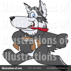 Royalty-Free (RF) Husky Mascot Clipart Illustration by Toons4Biz