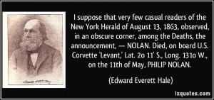 More Edward Everett Hale Quotes