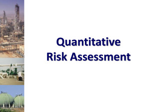 quantitative consequence riskassessment software