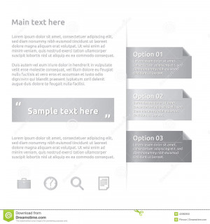 Text with options silver color and quotes | symbols icons lists of ...