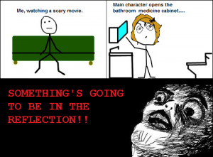 meme comic scary movies