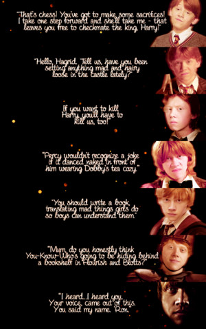 ... ROMIONE #Harry Potter #Memorable Quotes #Ron Weasley #quotes #mine #1k