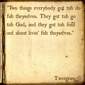 Janie Sparks, character from Zora Neale Hurston's Their Eyes Were ...