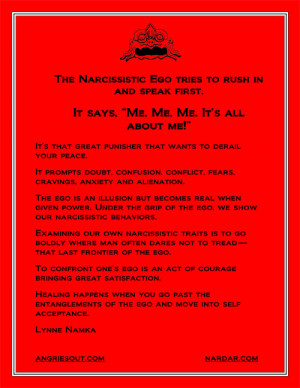 Changing Narcissistic Behavior Patterns Learned in Childhood
