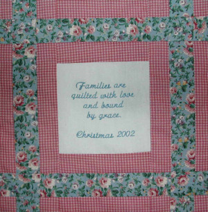 photo lap quilt this quilt includes 14 photos and a quote in the ...