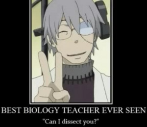Hahahaha!! Professor Stein- Soul Eater