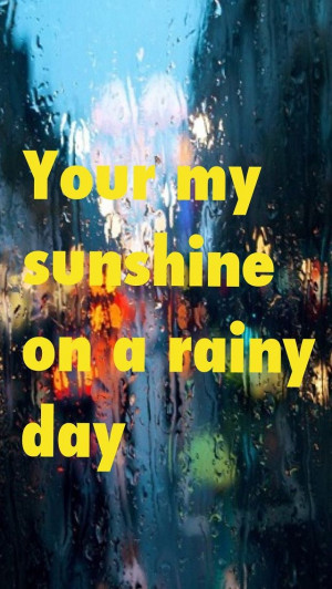 sunshine #Rain #quotes