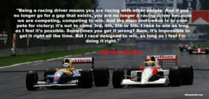 Ayrton Senna Quote