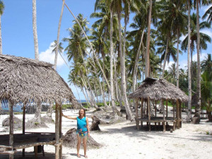 At the seaside there are daytime fales for local families visiting the ...