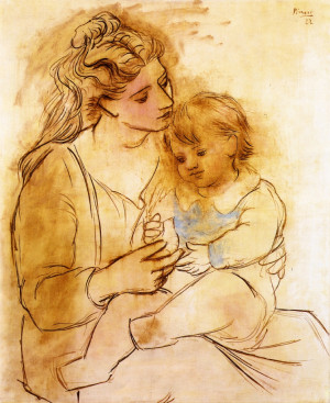 Picasso’s Mother and Child