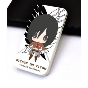 ... Kyojin Attack on Titan Cute Mikasa Ackerman iPhone 4/4s/5 Phone case