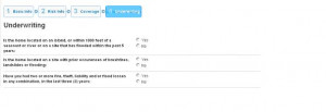 Manufactured Home Insurance Quote Step 4 - Underwriting