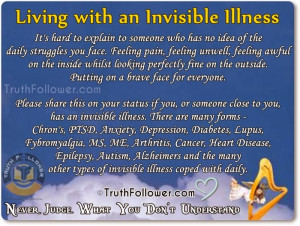 Supporting People Living with an Invisible Illness Quotes