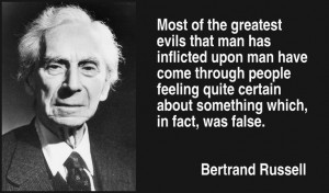 Bertrand Russell.