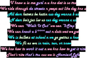 quote homies for lyfe