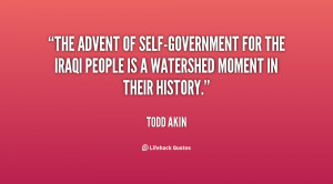 free government is self government a government of the people by the