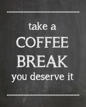 Enjoy a Coffee Break + Giveaway + Printable – #KraftMeACoffee