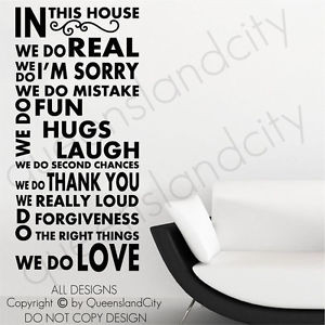 do love family wall decal we family we do family wall quotes we do ...