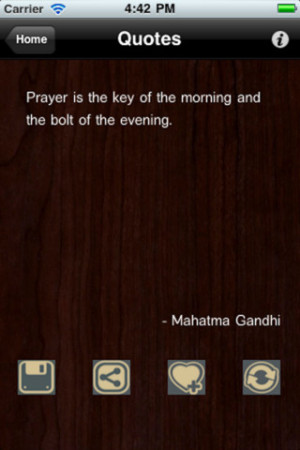 Download Mahatma Gandhi Quotes iPhone iPad iOS