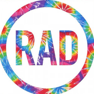 ... circle rad tie dye overlay like for like stay rad refusing reality