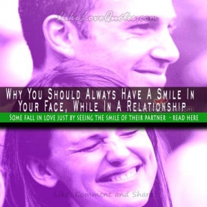 Why You Should Always Have A Smile In Your Face, While In A ...