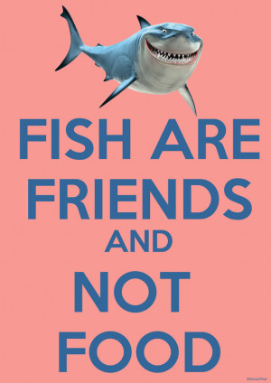 Previous Next Finding Nemo 3D poster featuring Bruce Copyright: Disney ...