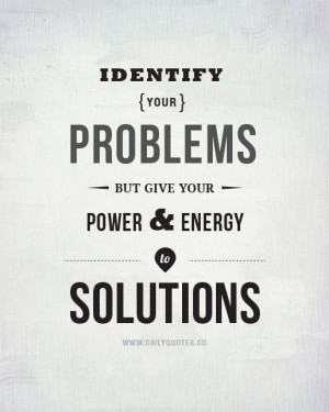Success Quotes - Find Solutions by Tony Robbins -