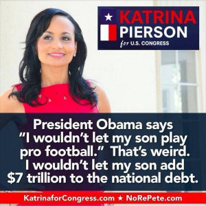 Katrina Pierson is challenging Pete Sessions for a U.S. Congressional ...